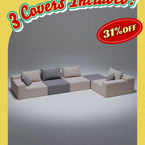 Modu cube - 5-Piece sectional