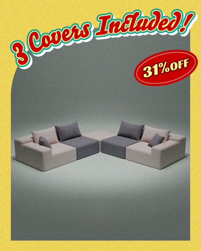 Modu cube - 5-Piece L-shaped