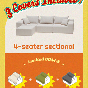 Modu cube - 4-seat sectional