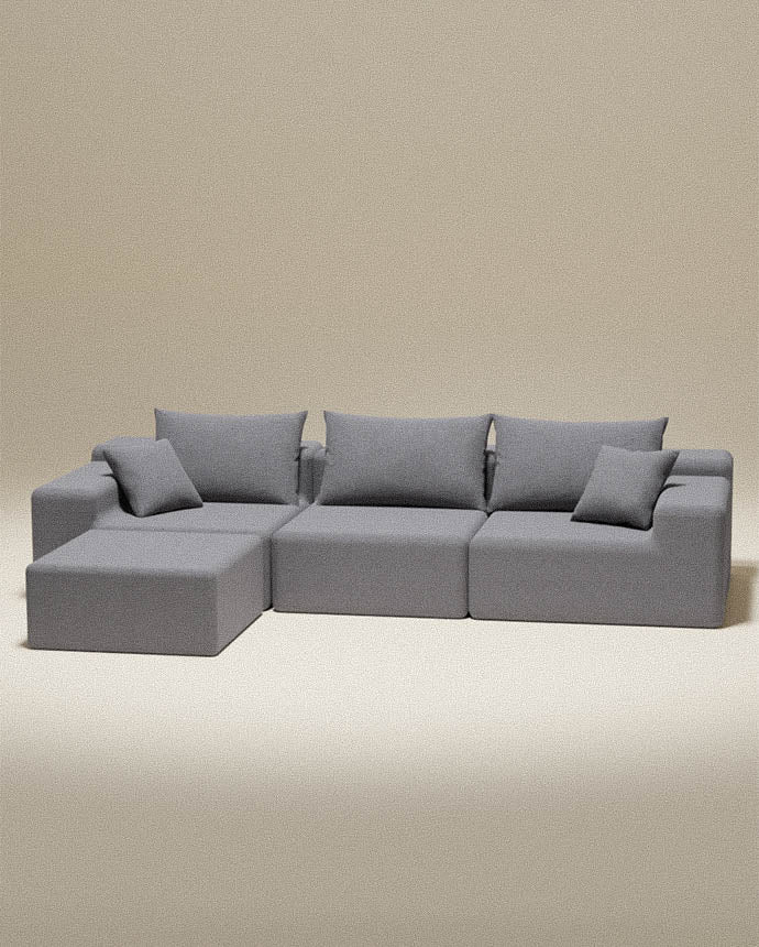 Modu cube - 4-seat sectional