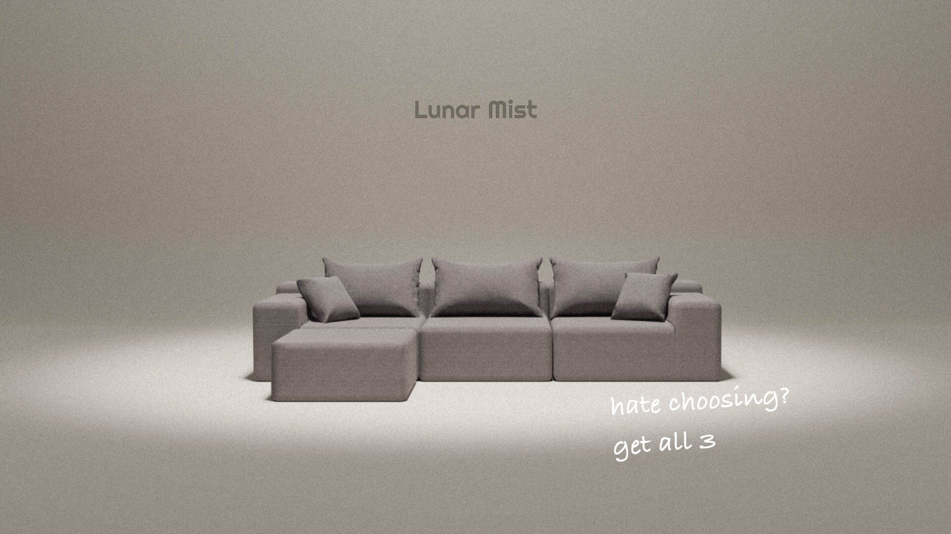 Modu cube in Lunar Mist cover